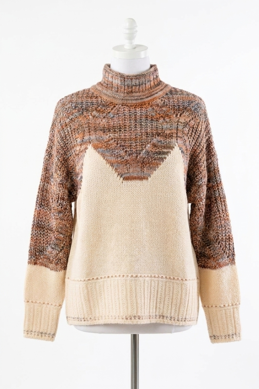NEW FDJ long sleeve sweater in pumpkin spice